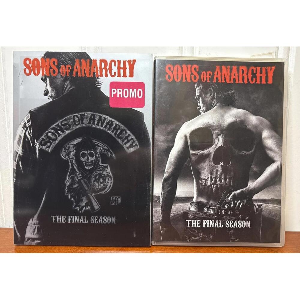 Sons of Anarchy The Final Season 5 Disc DVD Promo Set FX SAMCRO Great Condition